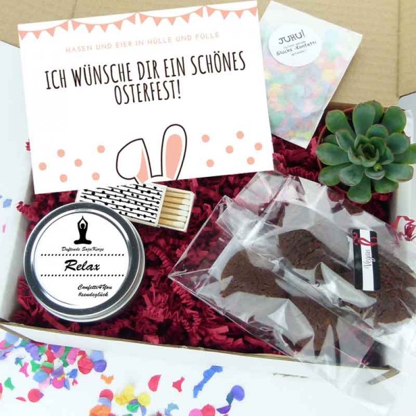 Geschenkbox Ostern Geschenkpaket