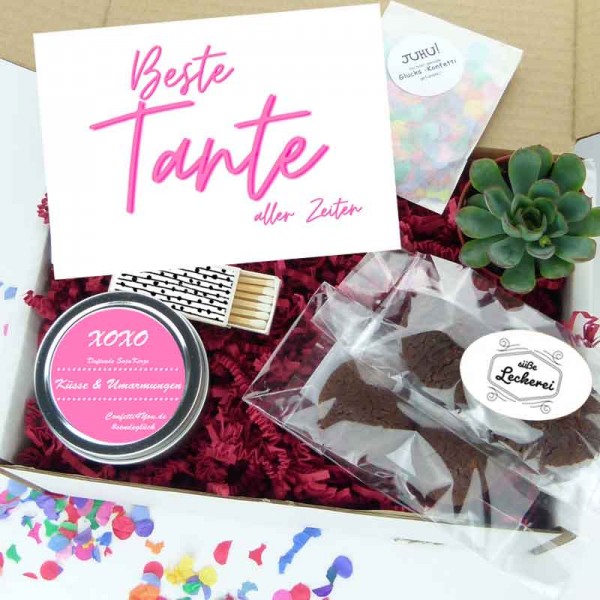 Geschenkpaket beste Tante aller Zeiten